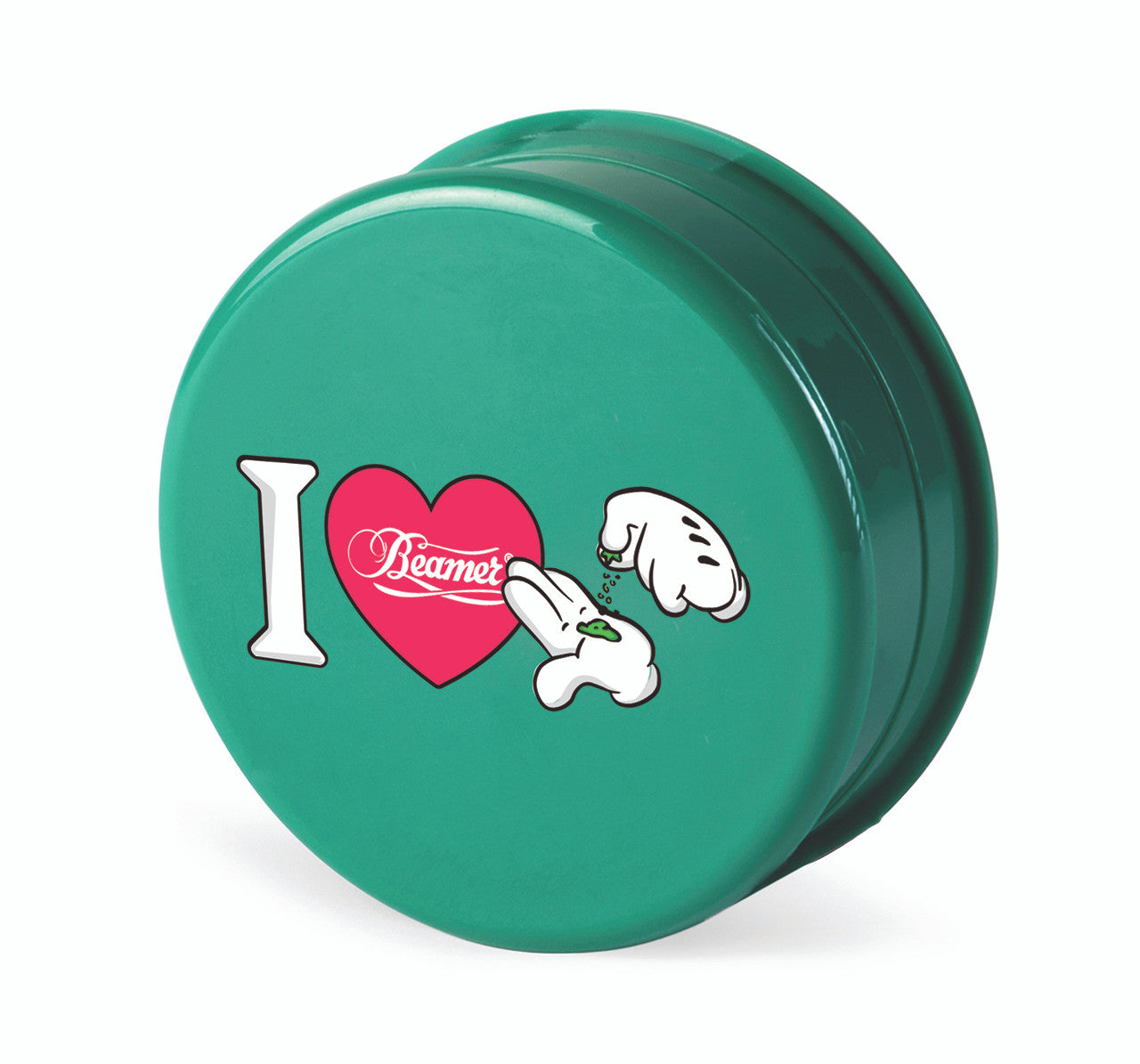 Beamer Virgin Acrylic Grinder 3 Part 63mm - Prime Edition Display