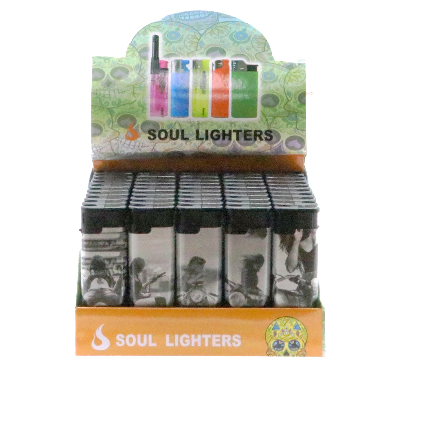 Soul - Disposable Motor Lighter - Infyniti Scales