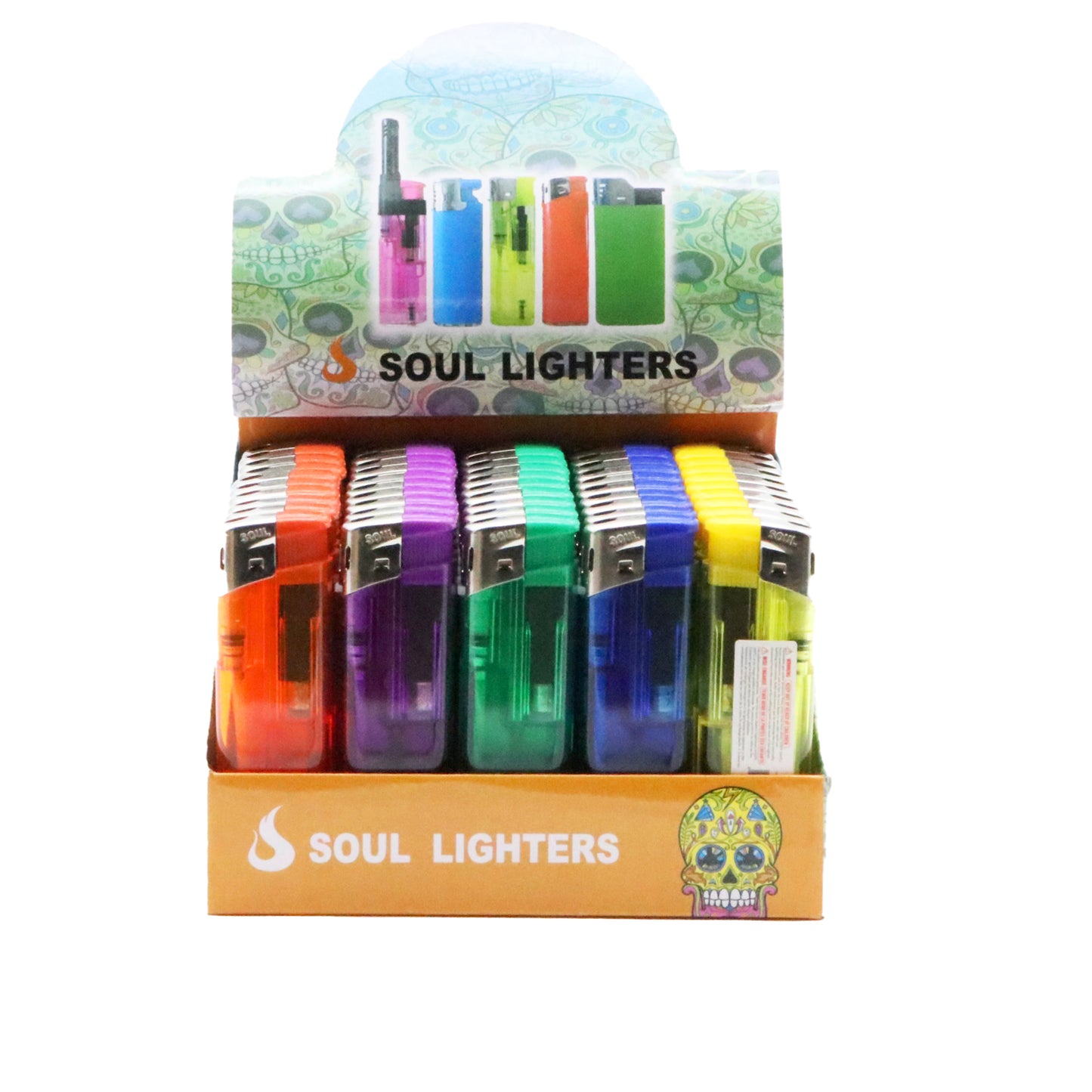 Soul - Disposable Transparent Lighter - Infyniti Scales