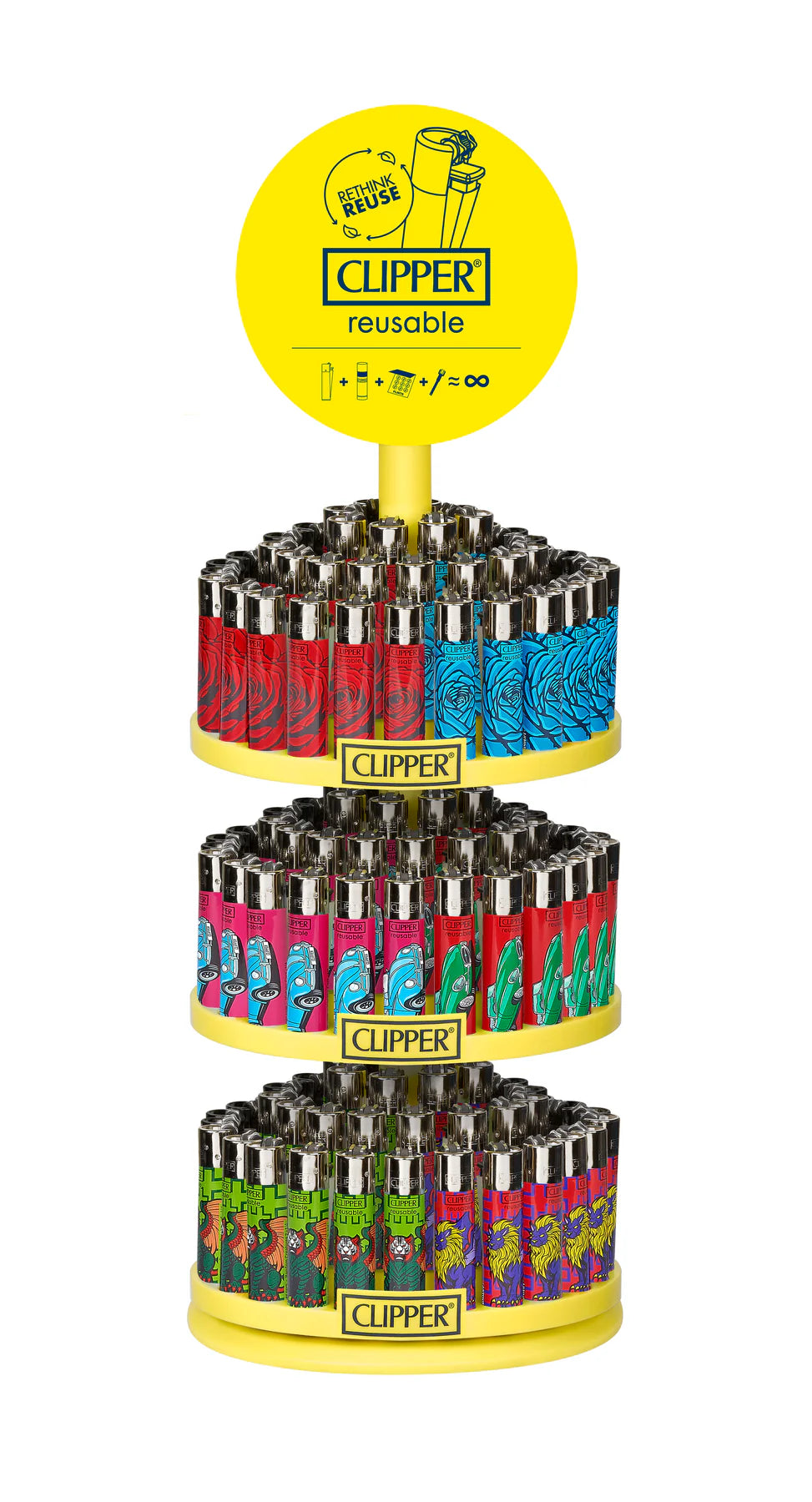 Clipper Lighter - Carousel Mixed Print - Infyniti Scales