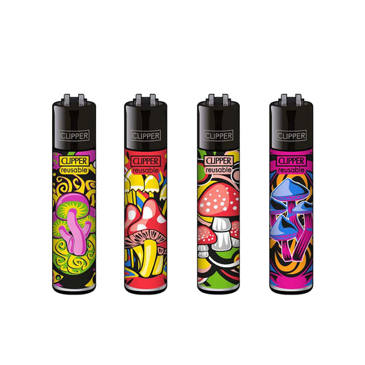 Clipper Lighter - Mushroom Print