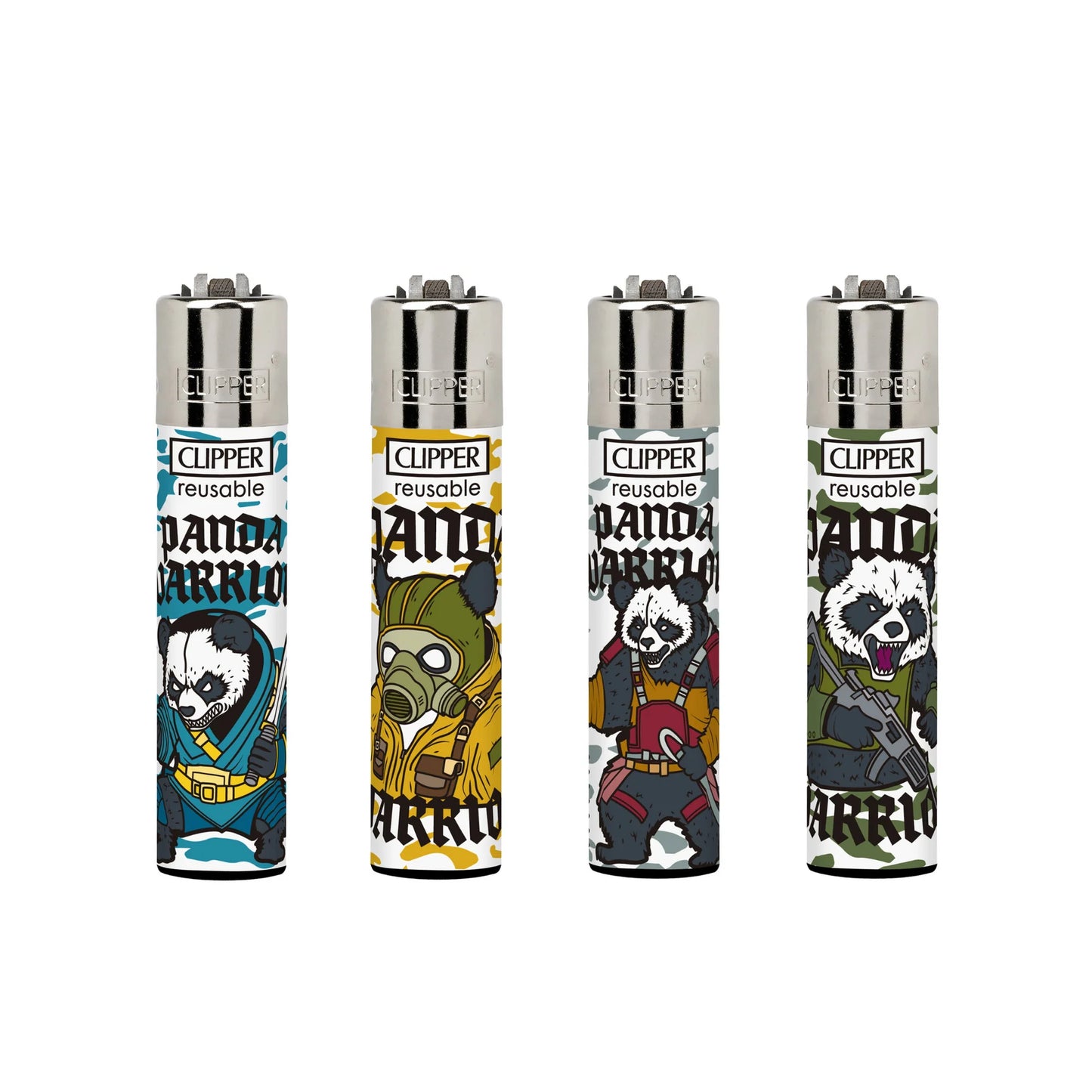 Clipper Lighter - Panda Warriors