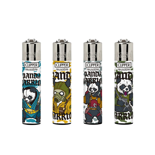 Clipper Lighter - Panda Warriors