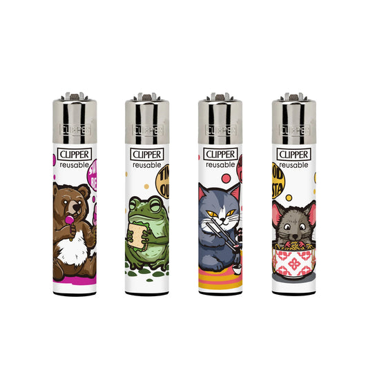 Clipper Lighter - Creatures - White