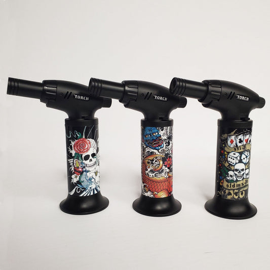 ***Torch Lighters - Skulls Design