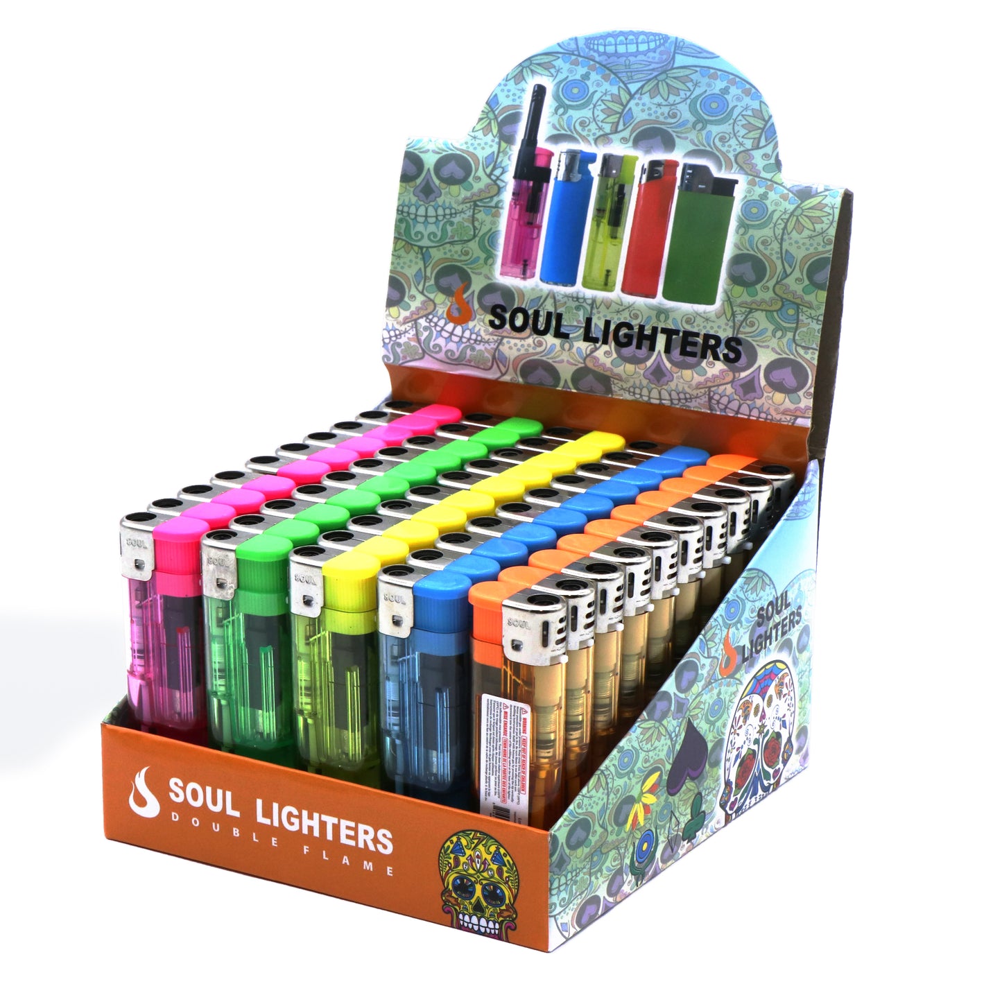 Briquet Soul - Couleur Néon