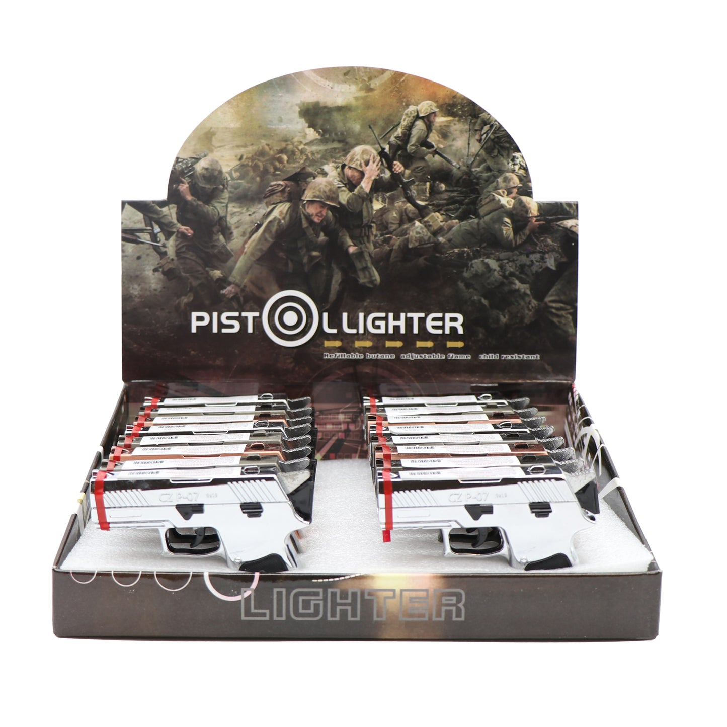 Torche en forme de pistolet - dans une boîte de présentation