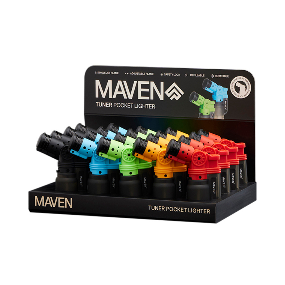 Lighter: Maven Tuner Pocker Lighter - 20ct