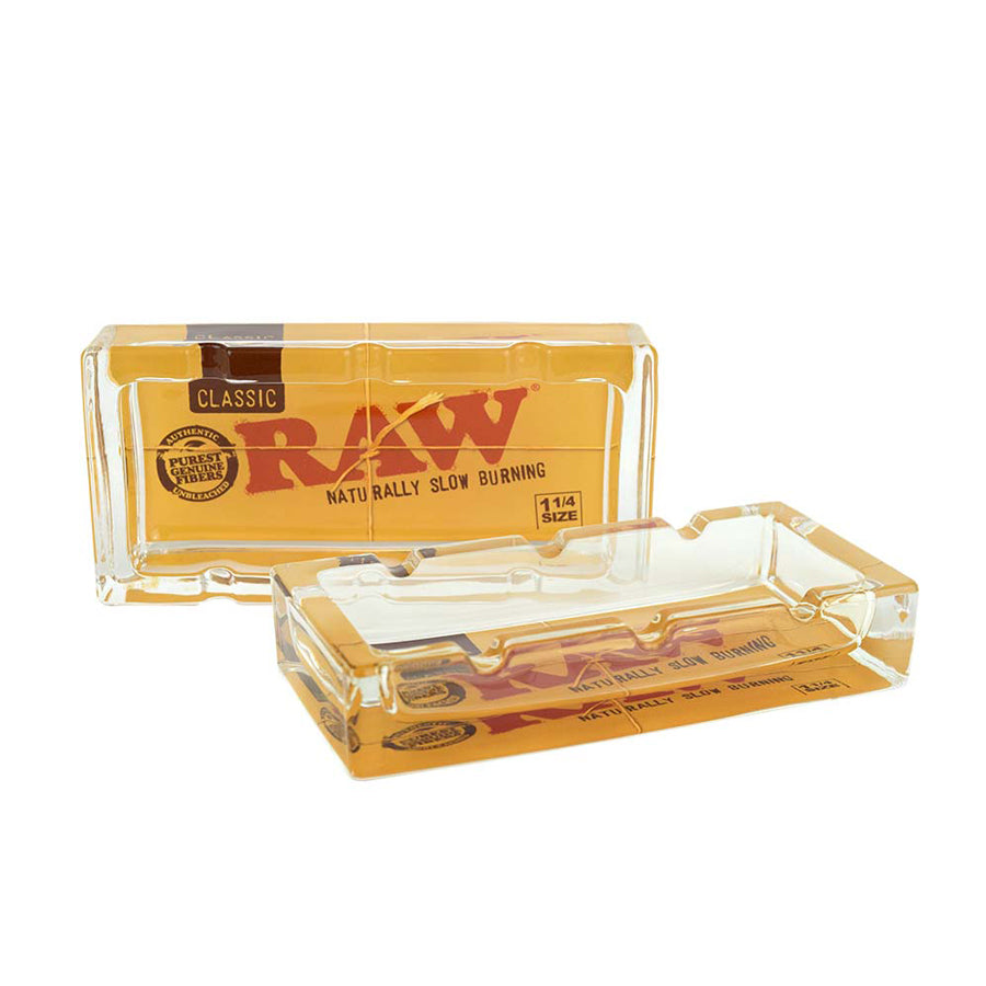 Cendrier Raw Classic 1 1/4" en forme de paquet