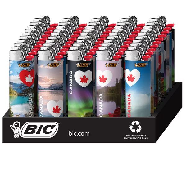 Briquet BIC - Canada 1867 Designs