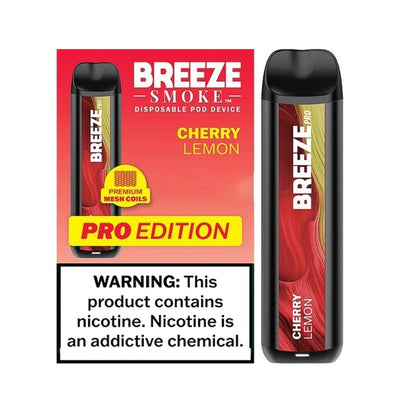 Breeze S50 Disposables - Cherry Lemon