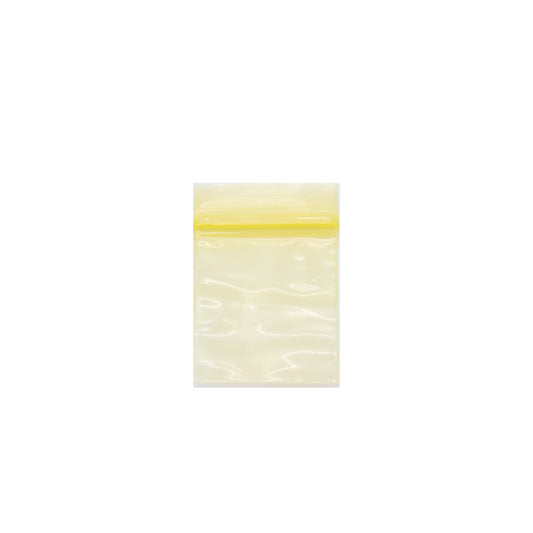 *** 1"x 1" Yellow Clearance Ziploc Bags