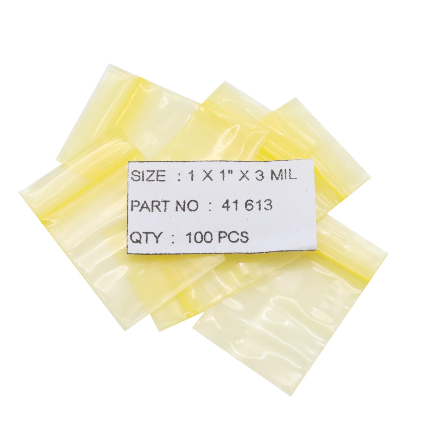 Sacs Ziploc colorés de 1,25 "x1,25"