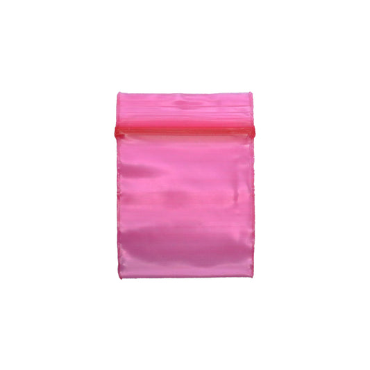 ***1.25"x1.25" Red Clearance Ziploc Bags