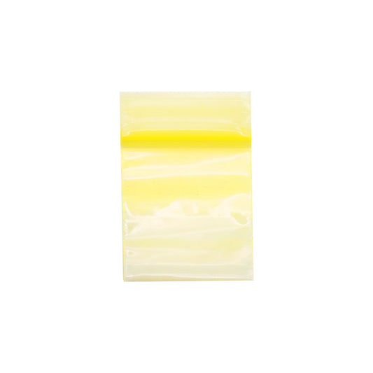 ***1.25"x1.25" Yellow Clearance Ziploc Bags