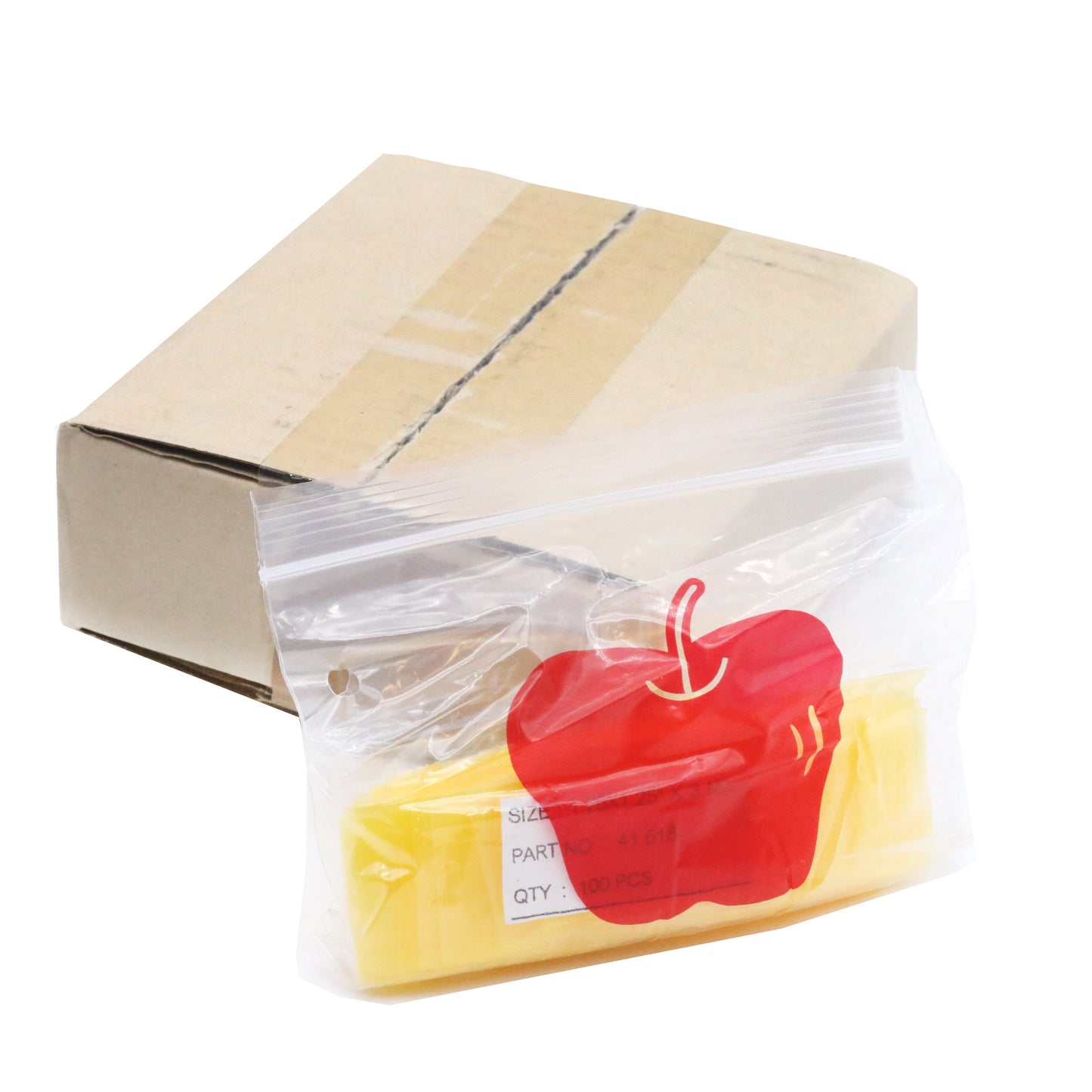 Sacs Ziploc colorés de 1,25 "x1,25"