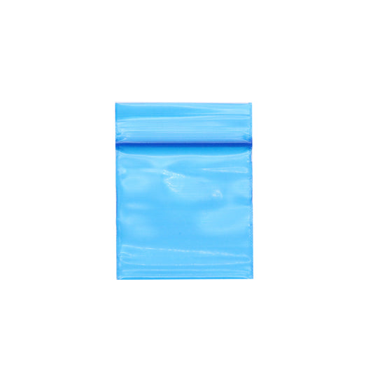 ***1.5"x1.5" Blue Clearance Ziploc Bags