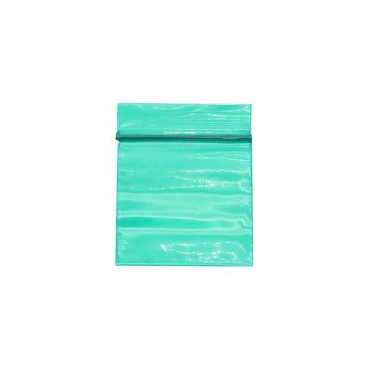 ***1.5"x1.5" Green Clearance Ziploc Bags