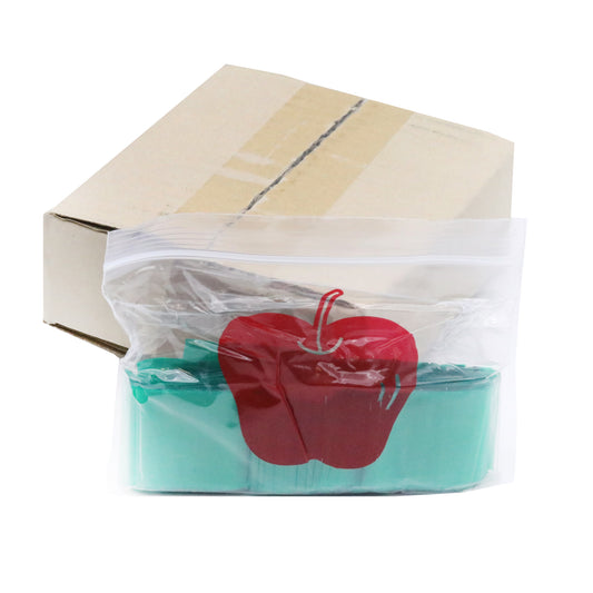 ***1.5"x1.5" Green Clearance Ziploc Bags