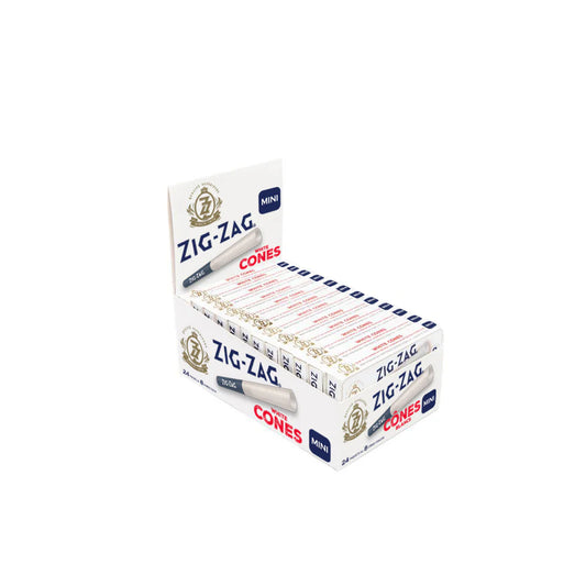 Zig Zag Mini Cones 8 Pack - 24/Carton