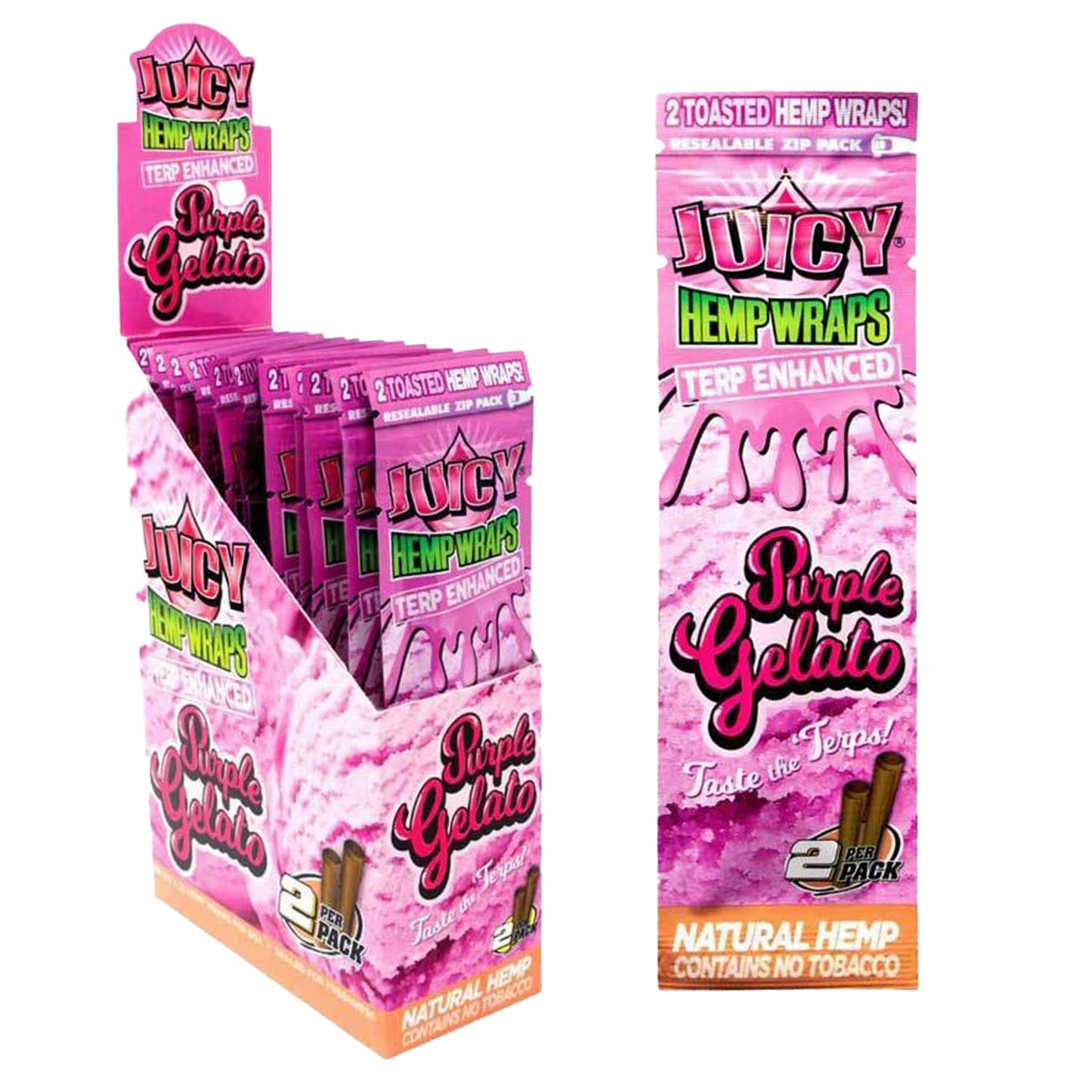 Juicy Jay's Terp Hemp Wraps - 10 Flavours - Infyniti Scales