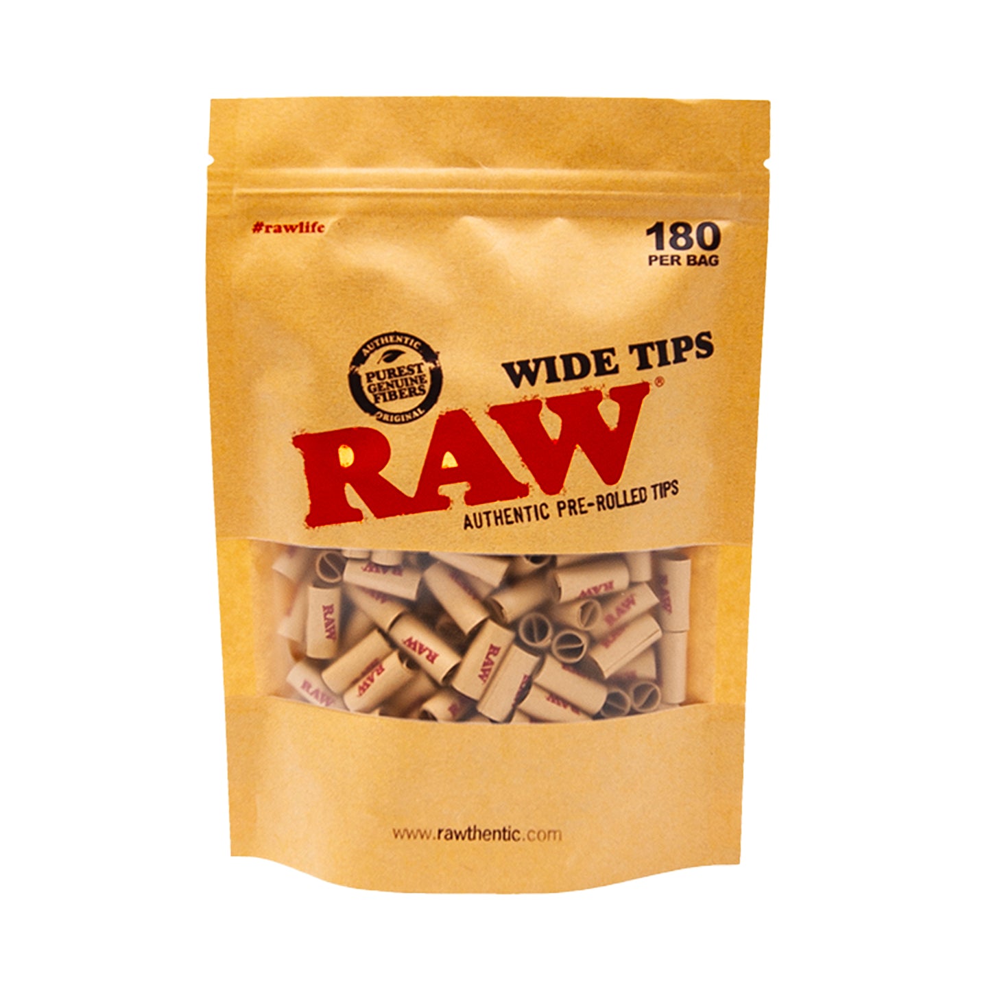 Raw Pre-rolled paper tips