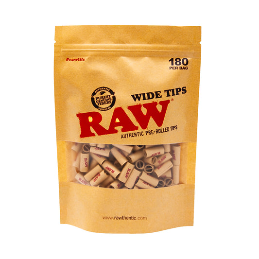 Raw Pre-rolled paper tips