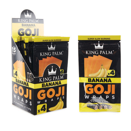 King Palm Goji Wraps - 5 saveurs