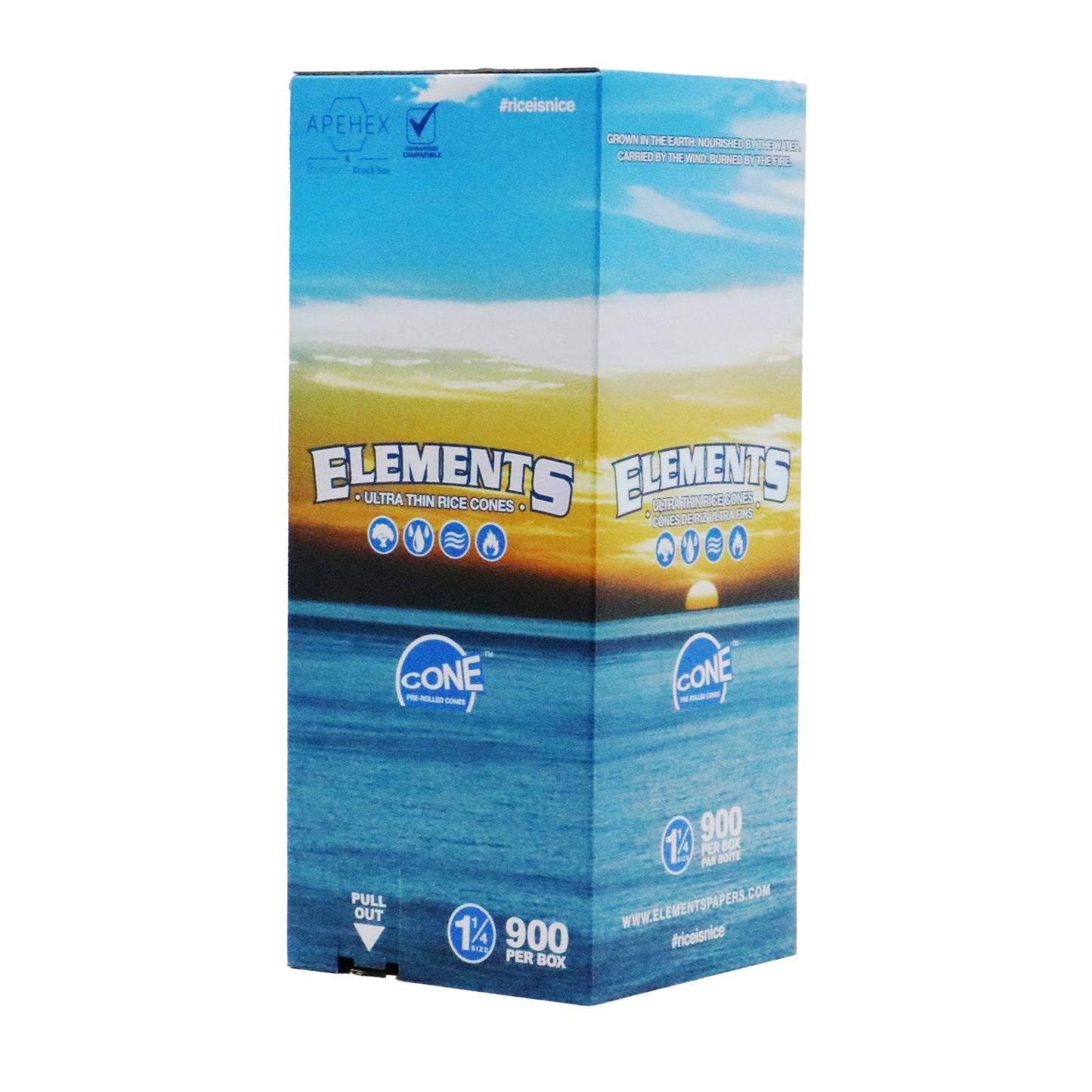 Elements Ultra Thin Pre-Rolled 1 1/4 Cones - Infyniti Scales