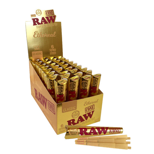 Raw Classic - ETHEREAL PRE-ROLLED CONES 1 1/4 SIZE