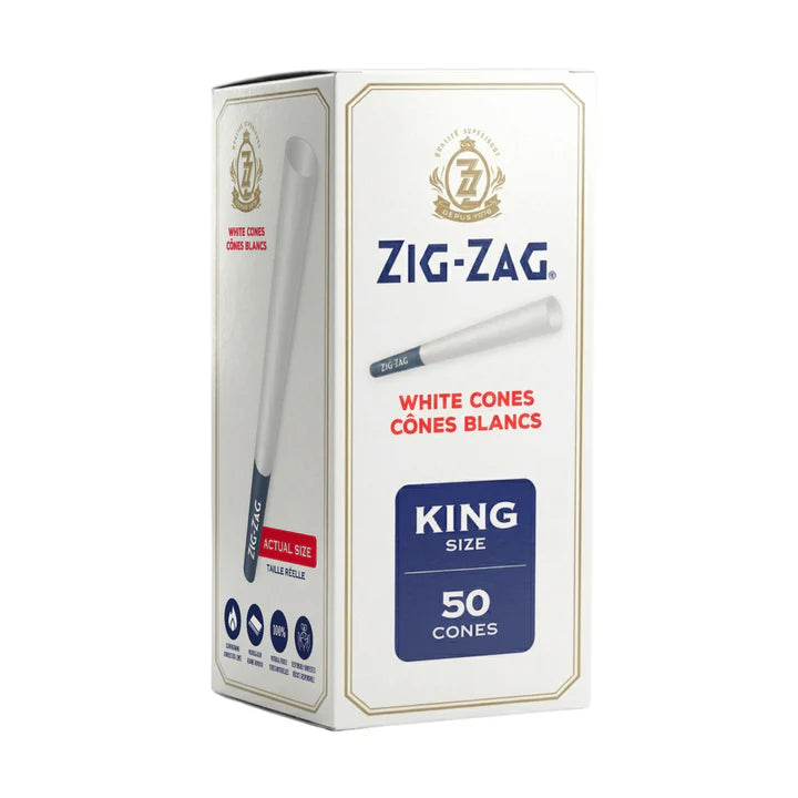 Zig-Zag Mini Bulk King Size cones 50 pack - Infyniti Scales