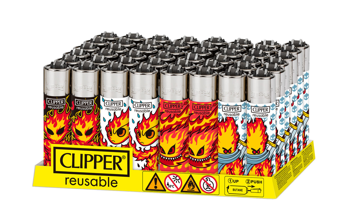 Clipper Lighter - Burning Man - Infyniti Scales