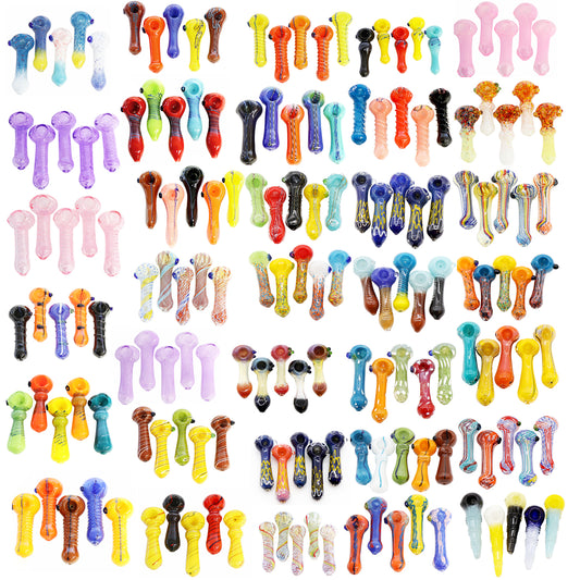 ***Glass Spoon Pipe Assortments