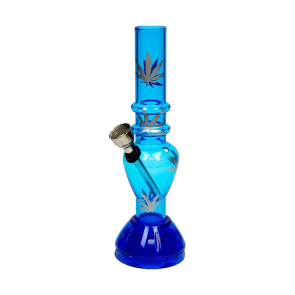 7" Water Pipe Acrylic Water with Built in Grinder