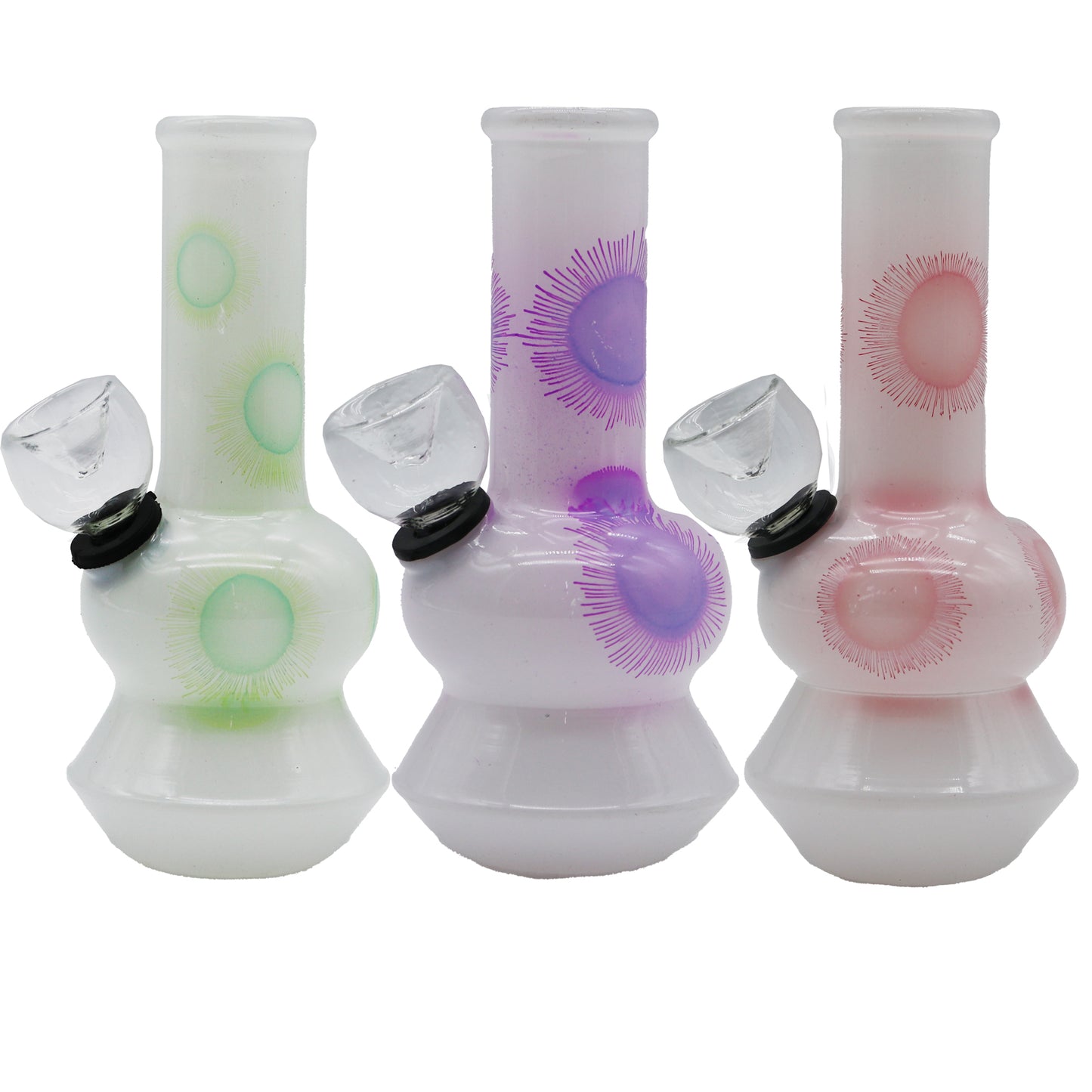 5” Sunflower Mini Water Pipe Diamond Base