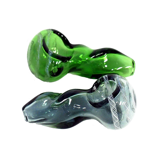 ***2.5" Glass Spoon with Twisted Stem