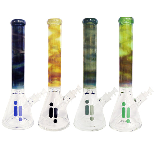 Pipe à eau 16" avec base de bécher et Tornado Perc