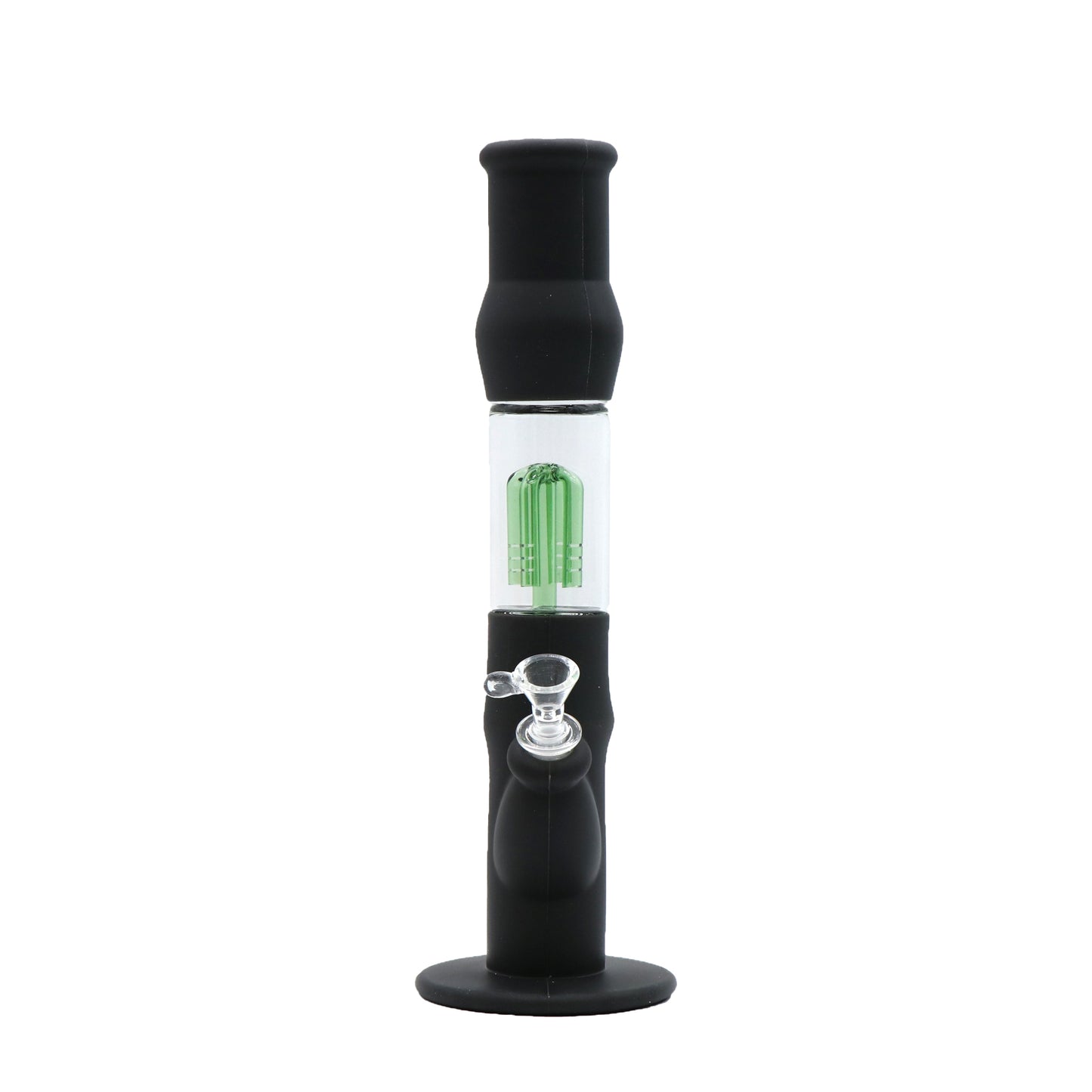 14” Four Arm Tree Perk, Silicone Straight Tube