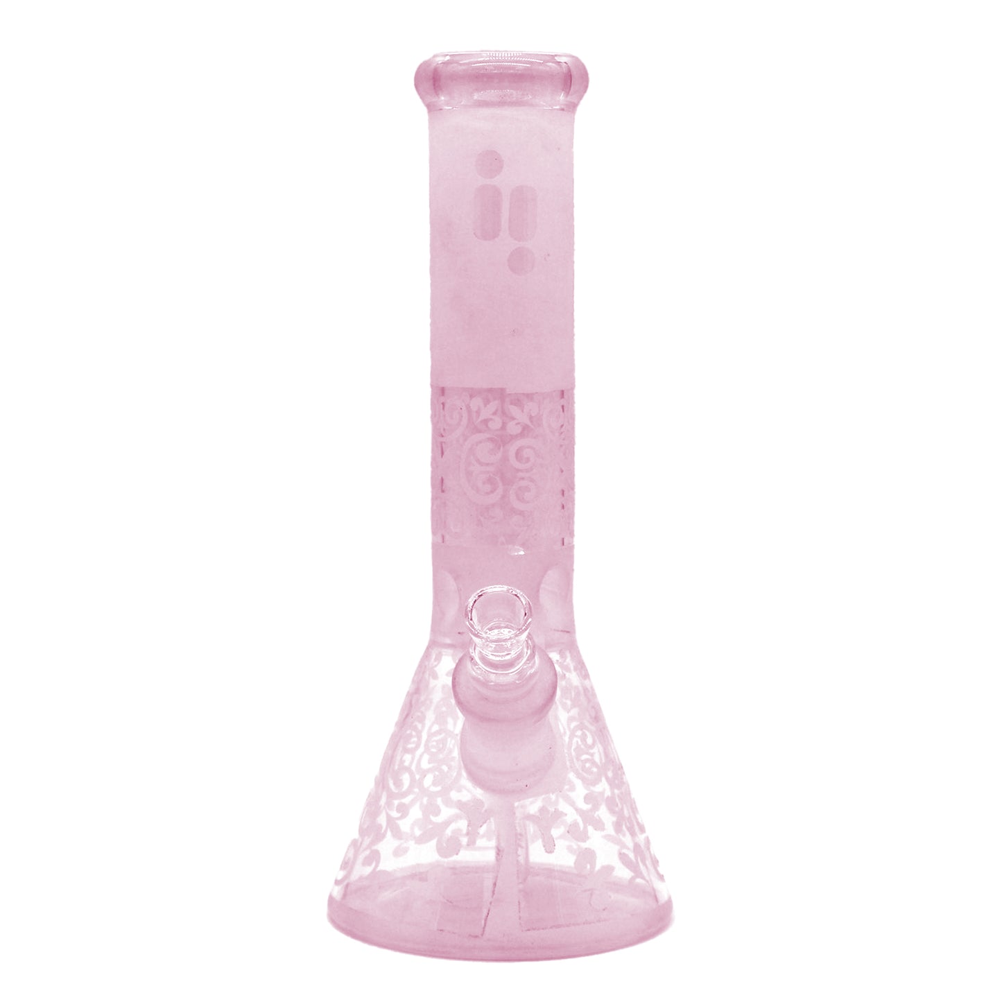 Pipe à eau 12" ii avec motif mosaïque et récupérateur de glace