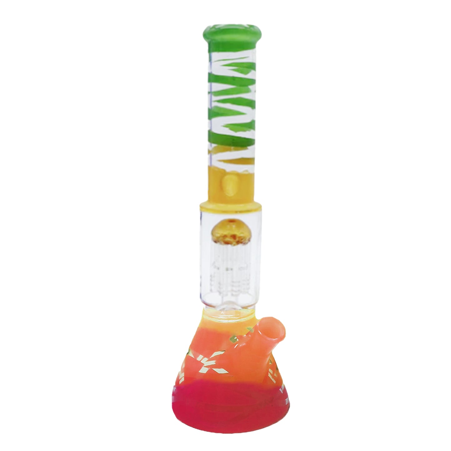 12" Water Pipe with Swirled Design, tree Prec and Ice Catcher - Infyniti Scales