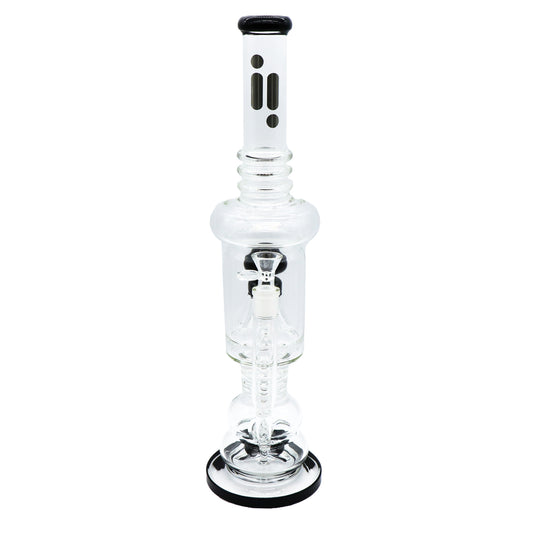 20" Infyniti Flower Perk, Reverse Perk Stemless Water Pipe