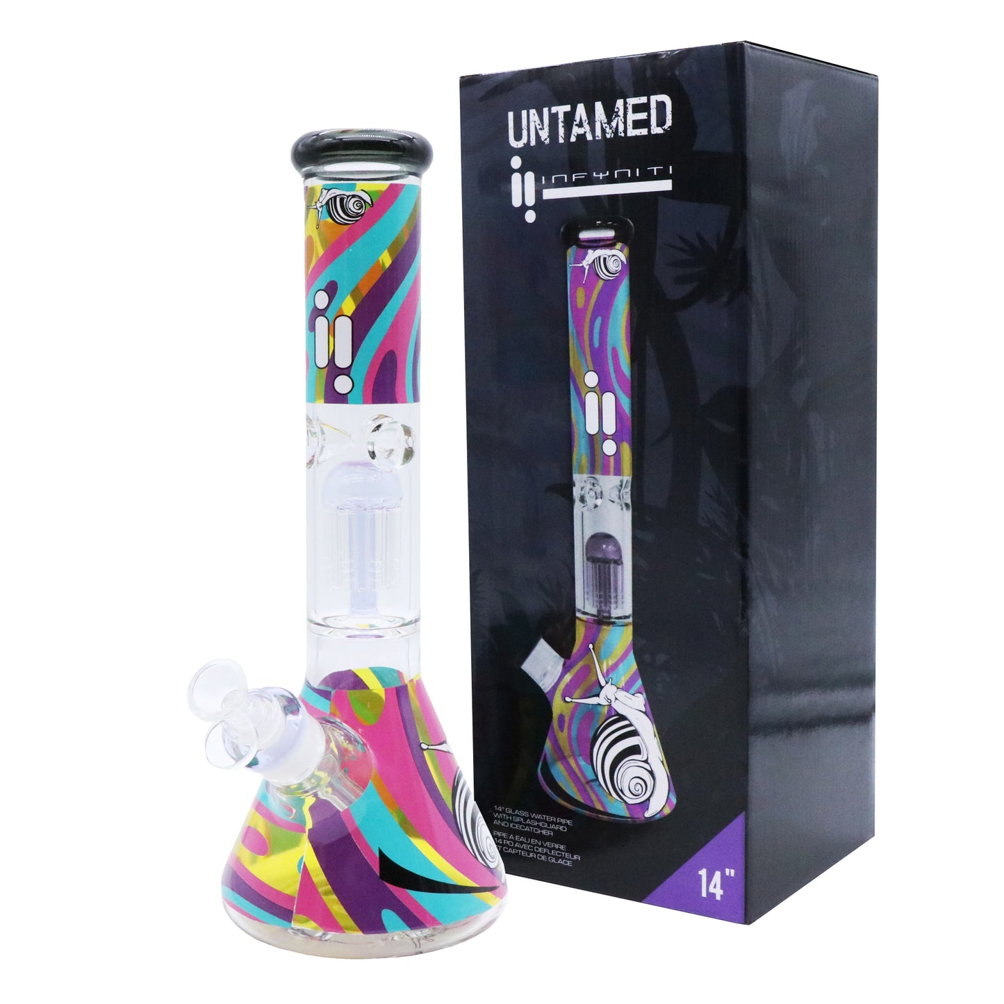 Collection Untamed 14", avantage escargot à 12 bras, attrape-glace