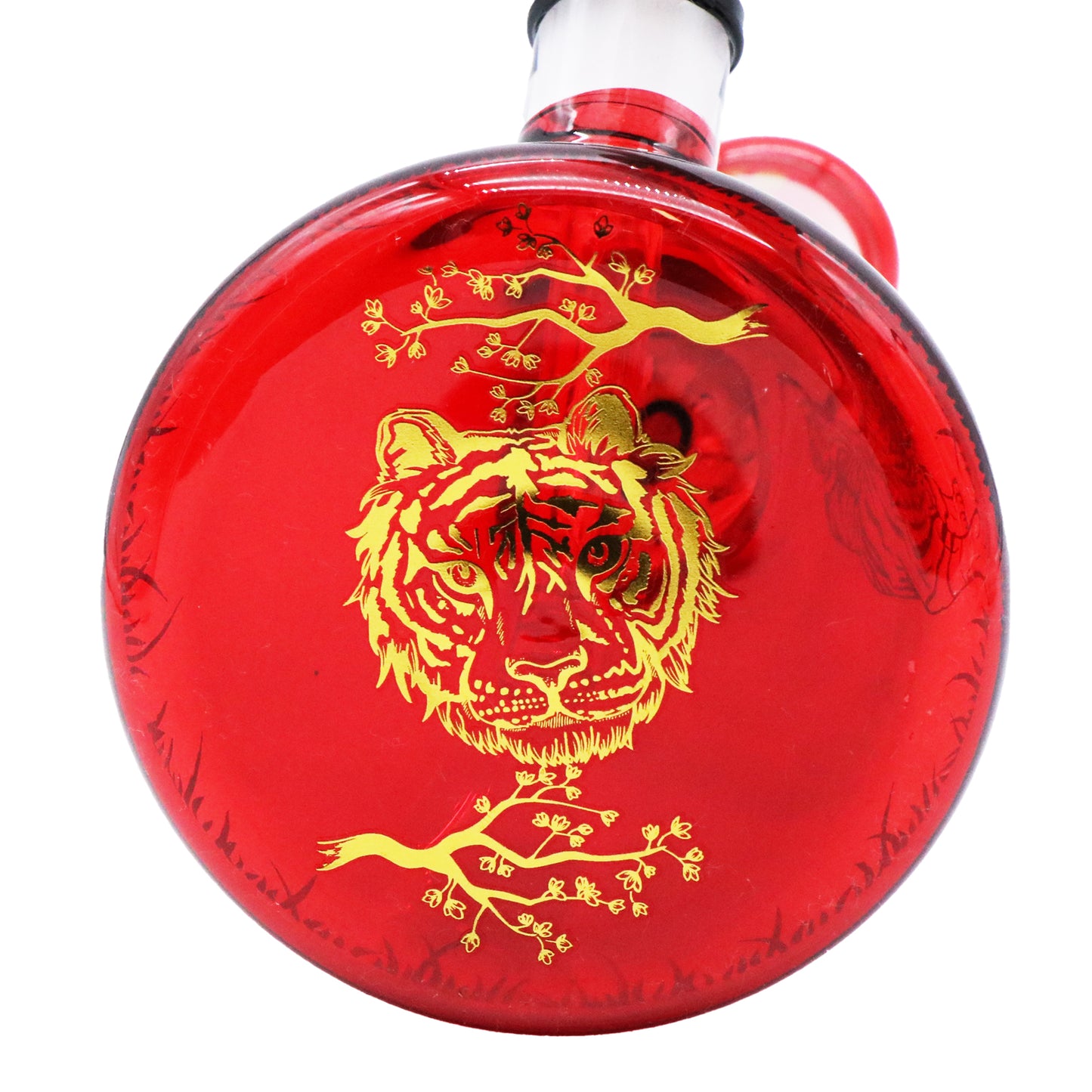14" Untamed Collection, Tiger 12 Arm Tree Perk, Ice Catcher