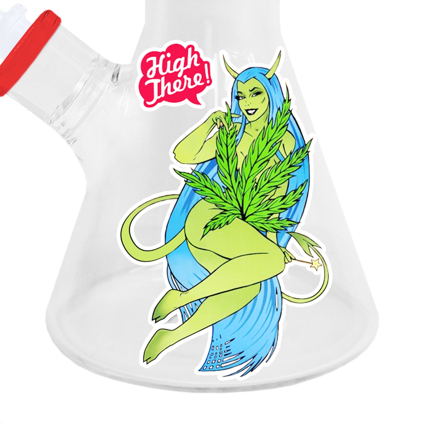 High Times – Conduite d'eau de 40,6 cm de haut, arbre à 8 bras, attrape-glace