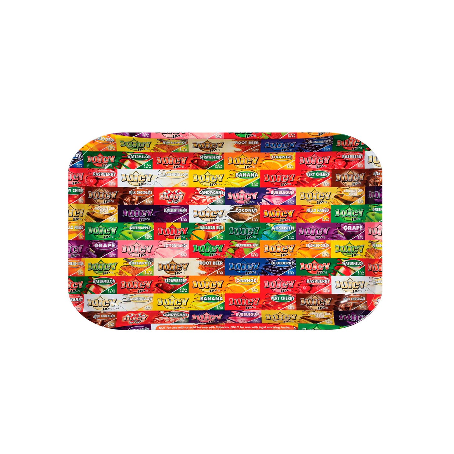 Plateau roulant en métal Juicy Jay's - Juicy Pack Design