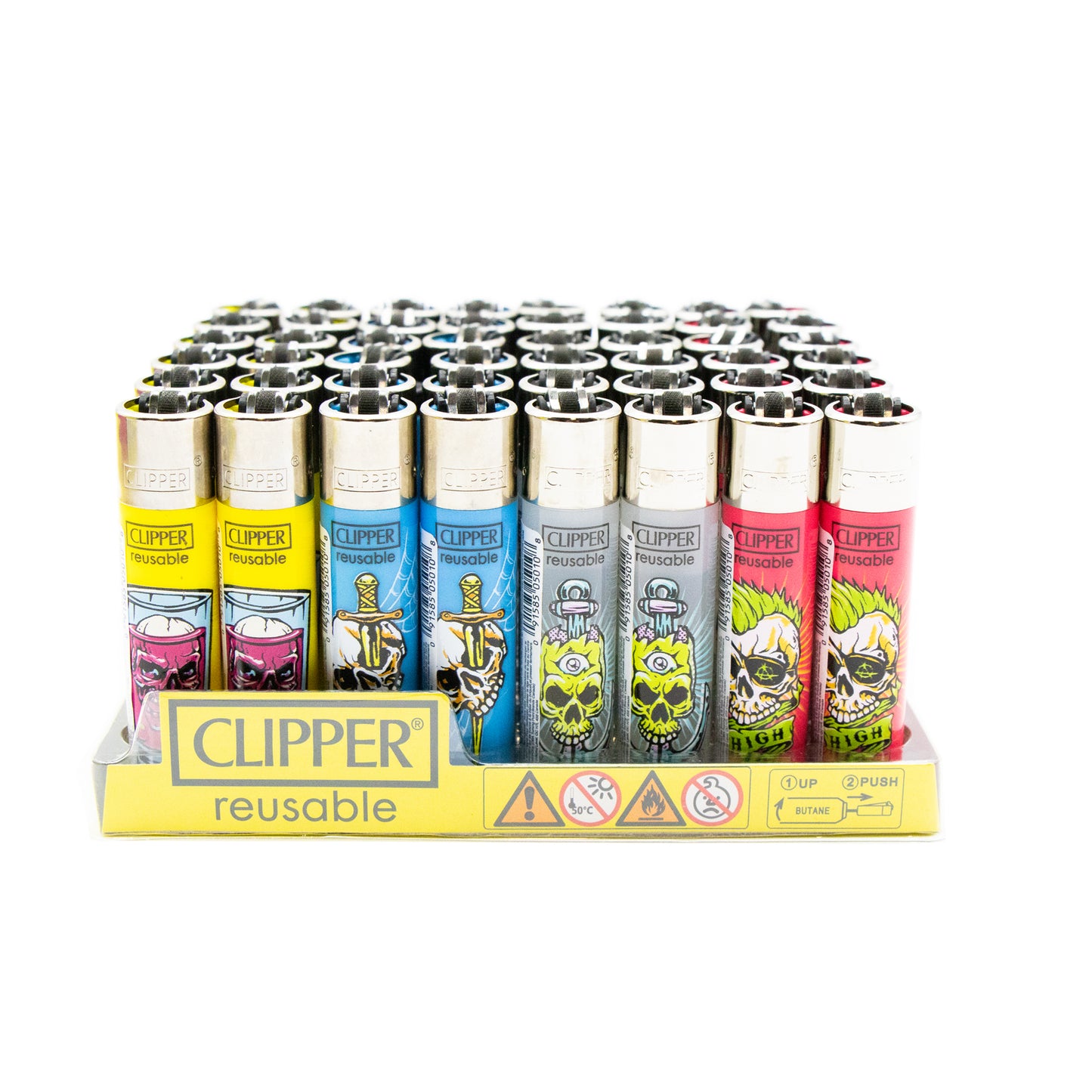 Clipper Lighter - Bone Portraits - Infyniti Scales