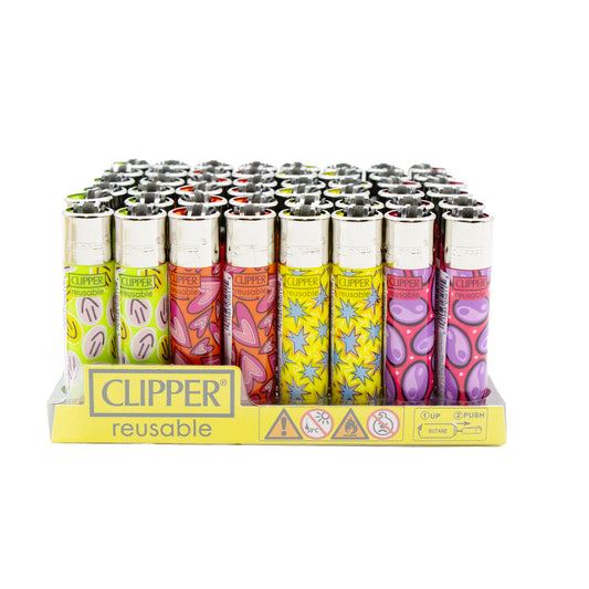 Briquet Clipper - Autocollants Psycho