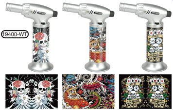 ***Torch Lighters - Skulls Design