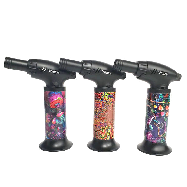 ***Torch Lighters - Psychedelic Mushroom Design - Infyniti Scales