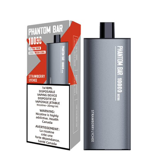 Phantom Bar 10000 Disposable - Strawberry Lychee Ice